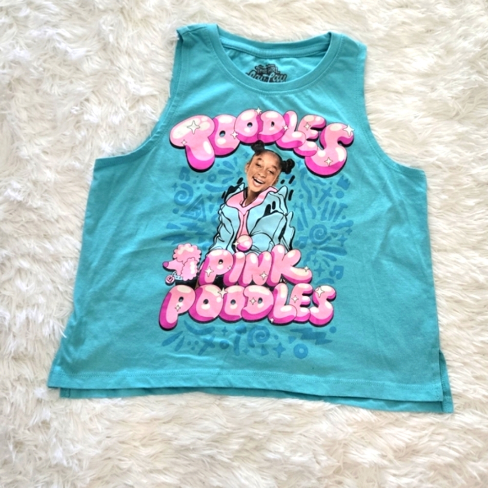 That Girl Lay Lay Kids Blue Tank Top